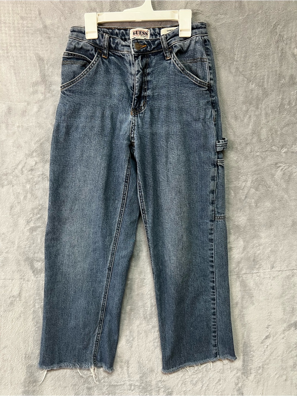 Guess originals jeans womens size 25 blue denim carpenter straight utility y2k